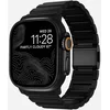 Image de Nomad Titanium Horlogeband 45/46/49 mm   Ultraveilige Magnetische Sluiting   Gemaakt van 99% Puur Grade 5 Titanium   Compatibel met Apple Watch 49mm tot 42mm - Zwart