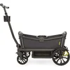 Image de Veer Cruiser Bolderkar voor Kinderen   2-zits Kinderwagen Wagon   All Terrain   Opvouwbaar   Zwart