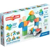Image de Geomag MagiCube Kleine Wereld - Magnetische Bouwblokken Gerecycled - 25-delig - Vanaf 1 jaar