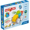 Image de Geomag MagiCube Blokken Auto's Recycled - Magnetische Bouwblokken - 10-delig - Vanaf 1 jaar