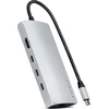 Image de Satechi USB-C Multiport Adapter 8K (Ethernet)   100W USB-C PD Poort   HDMI Poort 4K 60Hz/120Hz/144Hz of 8K @ 30Hz   SD 4.0 Kaartlezer tot 312Mb/s, 2TB Max - Grijs