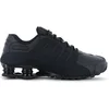 Image de Nike Shox NZ Leather - Heren Sneakers Schoenen Zwart 378341-001 , Maat: EU 42.5 US 9