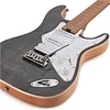Image de Aria 714-MK2 Hot Rod Collection Fullerton BKDM Diamant Zwarte elektrische gitaar