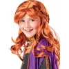 Image de Frozen 2 Anna pruik voor kinderen - voor carnaval