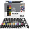 Image de Winsor & Newton Promarker Set 13 Stuks - Tattoo Tonen