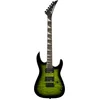 Image de Jackson JS Series JS20 DKQ 2PT Transparent Green Burst - Elektrische gitaar