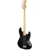 Image de Fender Standard Jazz Bass MN Black - Elektrische basgitaar