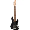 Image de Squier Affinity Series Jazz Bass VI LRL Black Metallic - Elektrische basgitaar