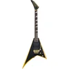 Image de Jackson X Series Rhoads RRX24 IL Black with Yellow Bevels - Elektrische gitaar