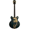 Image de Gretsch Broadkaster LX Center Block with String-Thru Bigsby Cadillac Green - Semi-akoestische gitaar