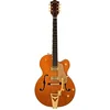 Image de Gretsch Synchromatic Nashville Hollow-Body Bigsby 50's Orange Stain - Semi-akoestische gitaar