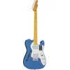 Image de Fender American Vintage II 1972 Telecaster Thinline MN Lake Placid Blue - Elektrische gitaar