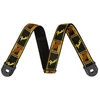 Image de Fender Quick Grip Locking End Gitaarband   Black/Yellow/Brown   2" Breed   Met Straplock Bevestiging   Meerkleurig