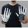 Image de "Korte Skelet handschoenen voor volwassenen Halloween  - Verkleedattribuut - One size"
