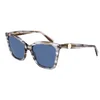 Image de Longchamp LO742S Striped grey 54/18/140 WOMAN Zonnebrillen