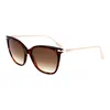 Image de Longchamp LO757S Dark havana 55/17/145 WOMAN Zonnebrillen