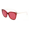 Image de Longchamp LO757S Striped red 55/17/145 WOMAN Zonnebrillen
