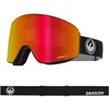 Image de Dragon Alliance PXV Skibril - Nouveau Black/Red Ionized & Light Rose