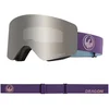 Image de Dragon Alliance R1 OTG Skibril - Deep Plum/Silver Ionized & Amber
