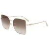 Image de LONGCHAMP LO173S 708 GOLD/GRADIENT KHAKI 57/15/145 Vrouw Zonnebrillen
