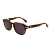 Image de Lacoste L6046S Striped khaki 52/20/145 MAN Zonnebrillen