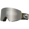Image de Dragon Alliance RVX MAG OTG Skibril - Old Skool/Silver Ionized & Amber