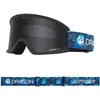 Image de Dragon Alliance DX3 OTG Skibril - SPYDER Cobalt Block Camo/Dark Smoke