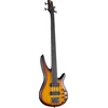 Image de Ibanez SRF 700 BBF Fretless Brown Burst Flat - Elektrische basgitaar