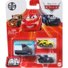 Image de Disney Auto Cars Mini Racers Junior Staal Grijs/geel 3-delig