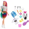 Image de Barbie Leopard Regenbooghaar pop (blond)