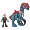 Image de Fisher Price Jurassic World Therizinosaurus & Owen Speelfiguur - 3+