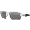 Image de Oakley Flak 2.0 XL Polished White/ Prizm Black Polarized - OO9188-81