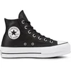 Image de Converse Chuck Taylor All Star Lift Hi Sneakers Dames - Leren Sneaker - Zwart