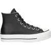 Image de Converse Chuck Taylor All Star Lift Hi Sneakers Dames - Leren Sneaker - Zwart - Maat 38