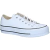 Image de Converse Chuck Taylor All Star Lift Ox Lage sneakers - Leren Sneaker - Dames - Wit - Maat 42