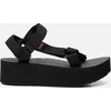 Image de Teva W FLATFORM UNIVERSAL Dames Sandalen - Zwart