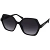 Image de Zonnebril Dames Shine Inline Guess B Zwart ø 57 mm