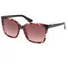 Image de Guess Gu7865 Dames Zonnebril Rood 57 Vrouw