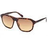 Image de Zonnebril Heren Guess GU00057-6052F ø 60 mm