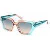 Image de Zonnebril Dames Guess P Turkoois Ø 53 mm
