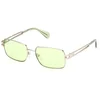 Image de Max&co Mo0090 Dames Zonnebril Groen,Goud Man