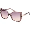 Image de Guess GU7820 59Z Zonnebril - Dames - Bruin