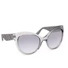 Image de Guess Gu00130 Gepolariseerde Zonnebril Voor Dames Zilver Smoke Mirror Vrouw