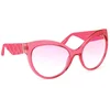 Image de Guess Gu00130 Gepolariseerde Zonnebril Voor Dames Roze Bordeaux Mirror Vrouw