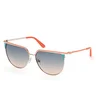 Image de Guess Gu00132 Gepolariseerde Zonnebril Voor Dames Roze Gradient Green Man