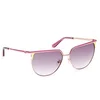 Image de Guess Gu00132 Gepolariseerde Zonnebril Voor Dames Paars Gradient Or Mirror Violet Vrouw