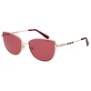 Image de Gant Ga00012 Gepolariseerde Zonnebril Voor Dames Roze Bordeaux Man