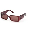 Image de Max &Co MO0130 66E shiny dark red 54/17/135 Vrouw Zonnebrillen