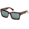 Image de Max&co Mo0132 Dames Zonnebril Bruin Green/CAT2 Vrouw