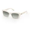 Image de Guess Gu00195 Dames Zonnebril Wit Vrouw
